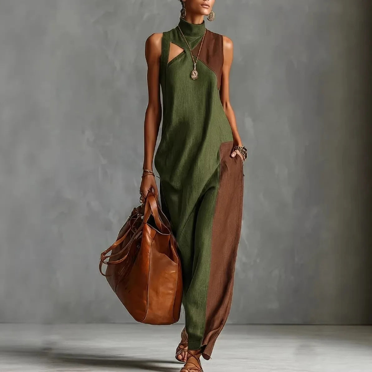 Vestido Artemisa - O Must-have das trandsetters em linho (tendência gerga)
