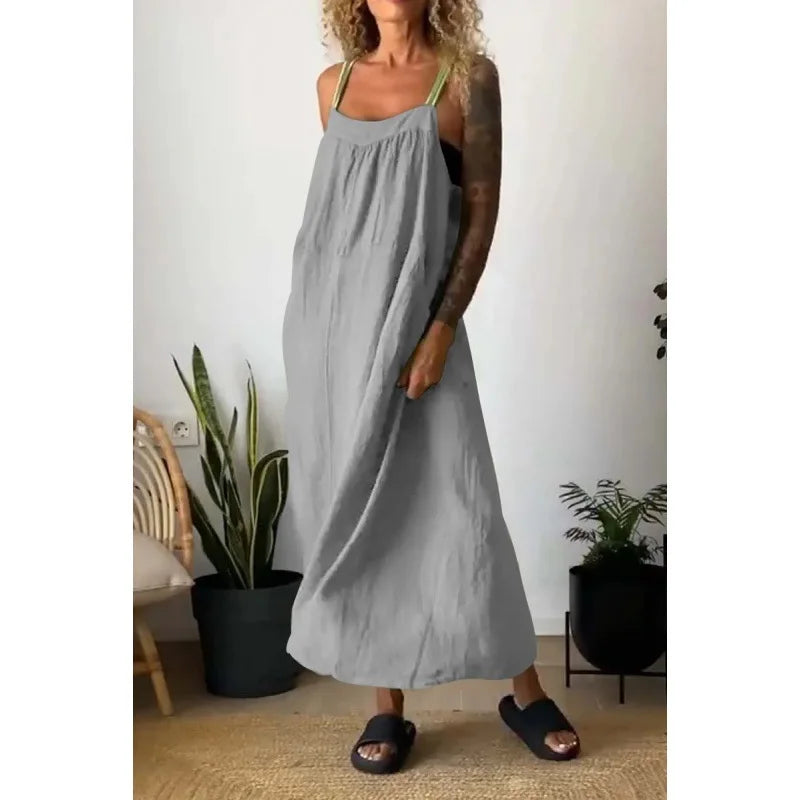 Vestido Carmem - O linho must-have das trendsetters (tendência grega)