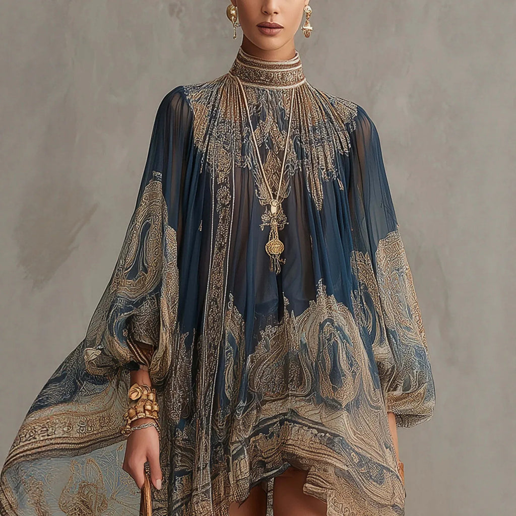 Vestido Ylva - O best choice mais amado pelas style mavens em chiffon (tendência francesa)
