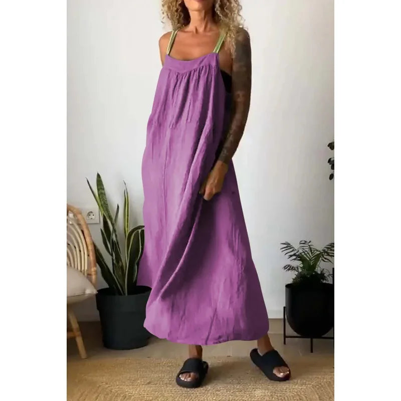 Vestido Carmem - O linho must-have das trendsetters (tendência grega)