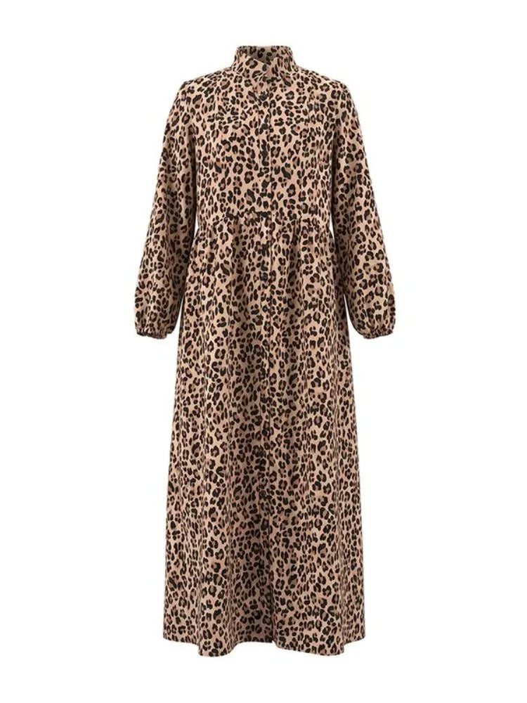 Vestido Aracéli - O leopard print mais desejado pelas trendsetters (tendência francesa)