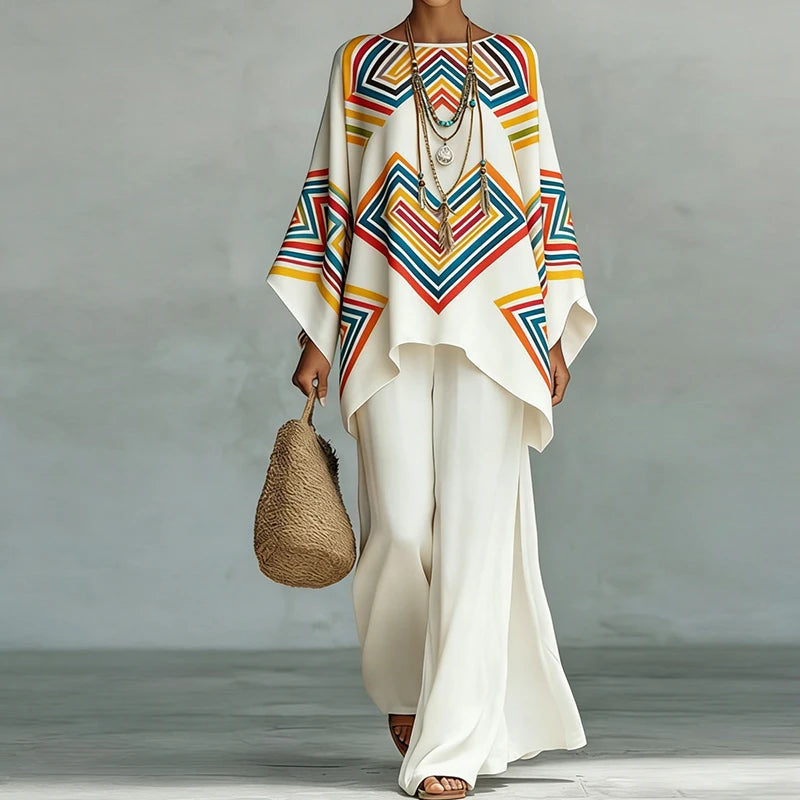 Conjunto Liana - O boho art mais amado pelas famosas europeias (tendência italiana)